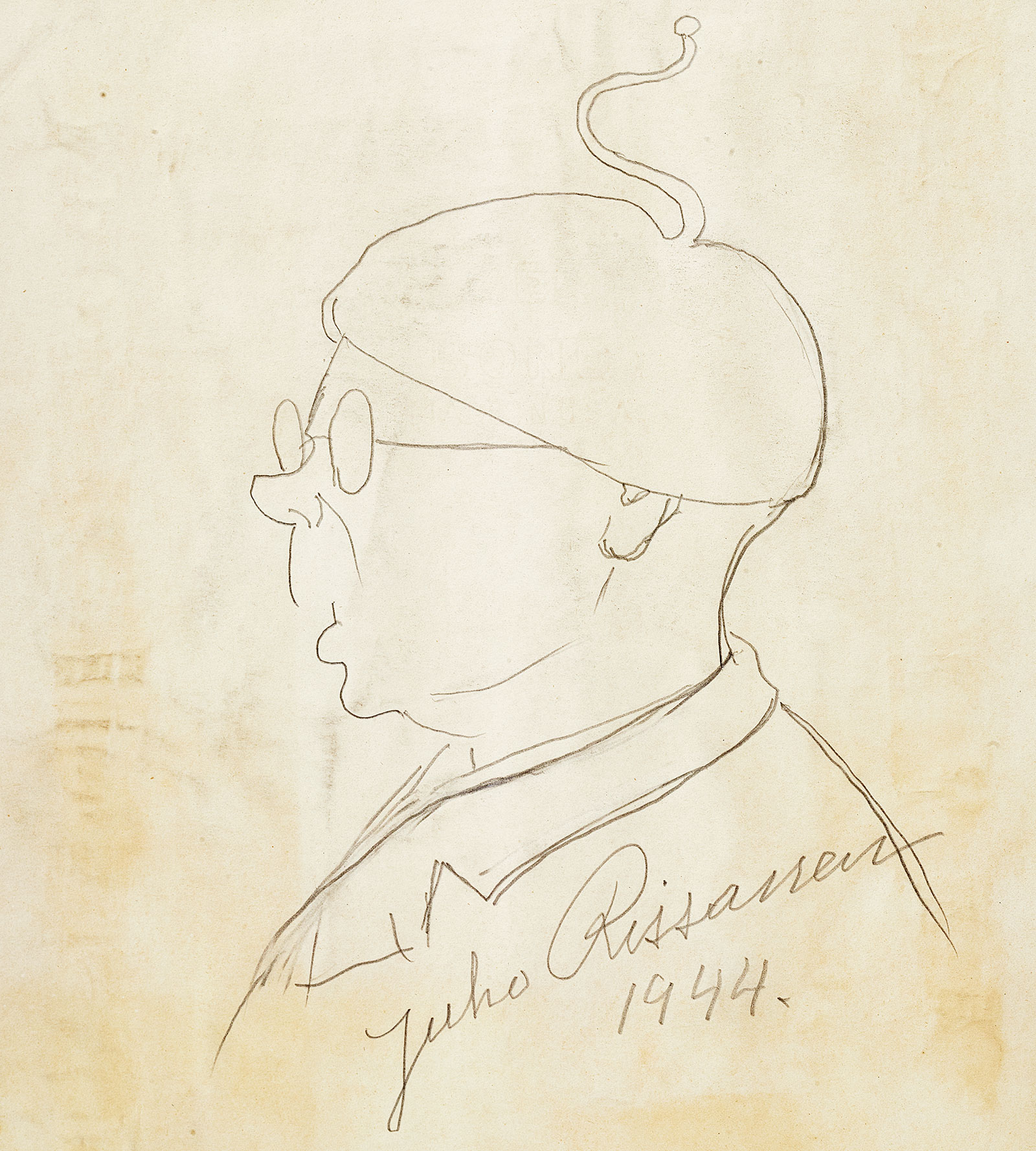 Self-portrait of Juho Rissanen