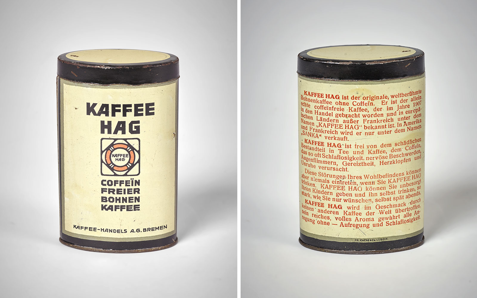 Kaffee Hag coffee tin